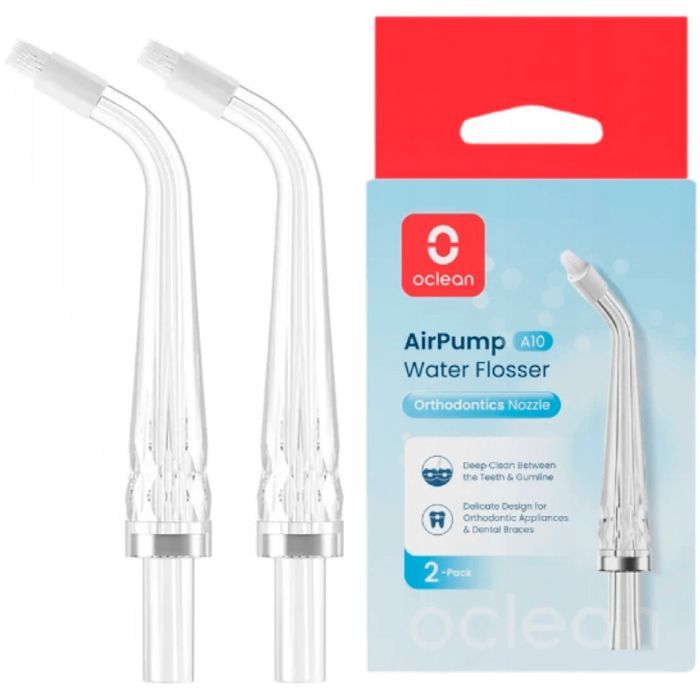Насадка для ирригатора Oclean Nozzle for A10-Orthodontics 2 шт (6970810556131)