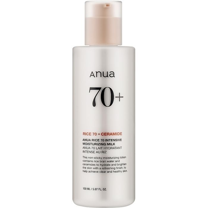 Молочко для умывания Anua Rice 70 Intensive Moisturizing Milk 150 мл (8809640735608)