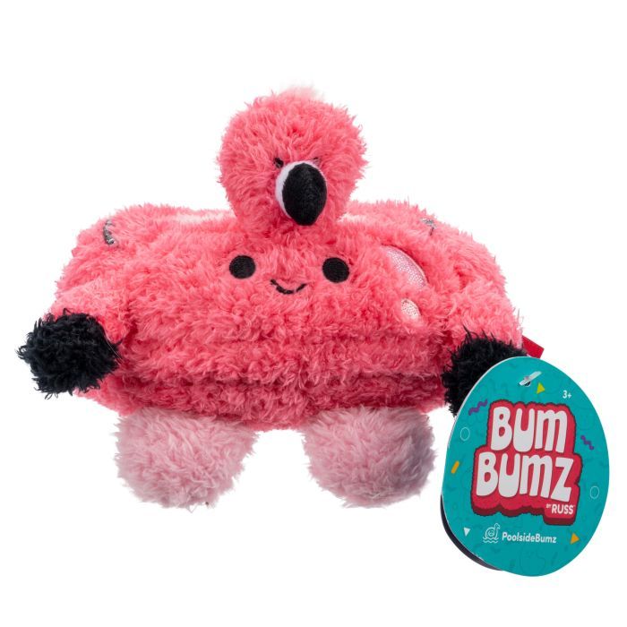 Мягкая игрушка BumBumz PoolsideBumz Тюб Фламинго Тамара, 11 см (RBBZ00721)