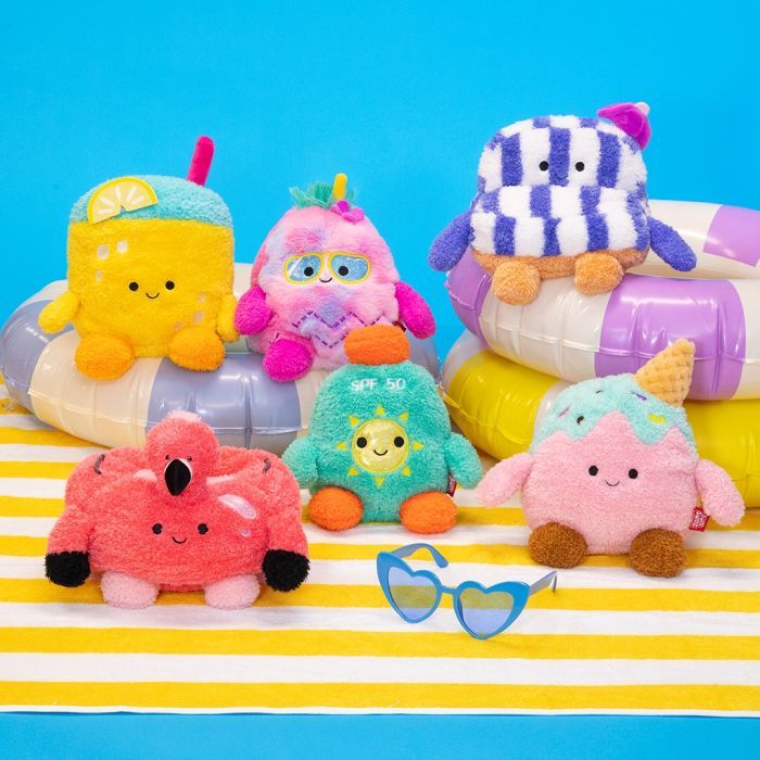 Мягкая игрушка BumBumz PoolsideBumz Тюб Фламинго Тамара, 11 см (RBBZ00721) изображение 6