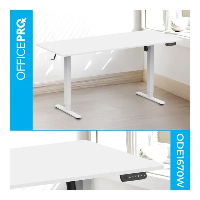 Компьютерный стол OfficePro ODE1670W White (ODE1670W) изображение 4