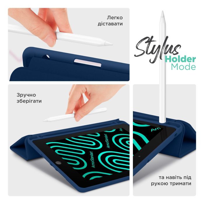 Чехол для планшета Armorstandart Smart Fold Pen Lenovo Idea Tab Pro Pink (ARM85079) изображение 5