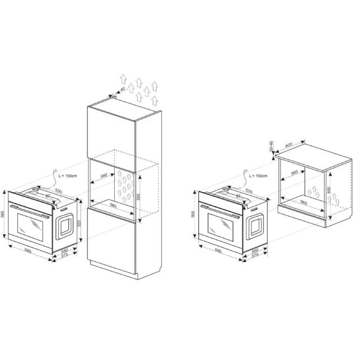 Духовой шкаф Hansa BOES68171 изображение 2