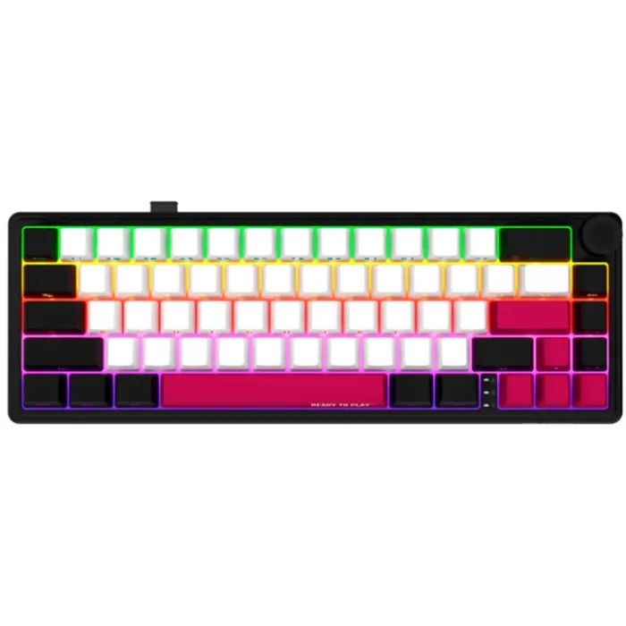 Клавиатура Lorgar KBP70MW Pro RGB Wireless/Bluetooth/USB UA White (LRG-KBP70MW-WH-US)