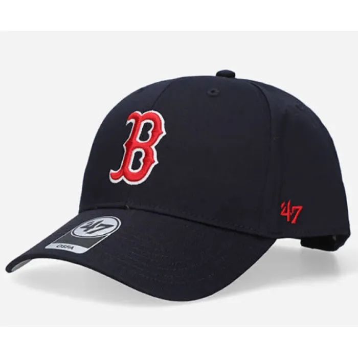 Кепка 47 Brand Boston Red Sox Raised Basic B-Rac02Ctp-Ny Темно-синя (193234074845)