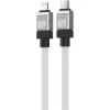 Дата кабель USB-C to Lightning 1.0m CoolPlay Fast Charging 20W white Baseus (CAKW000002) зображення 2