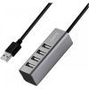 Концентратор HOCO USB 2.0 to 4xUSB Line machine HB1 Tarnish (6957531038139)