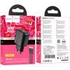 Зарядний пристрій HOCO CS22A Value USB-C PD30W + cable USB-C to Lightning Black (6942007609920) зображення 6