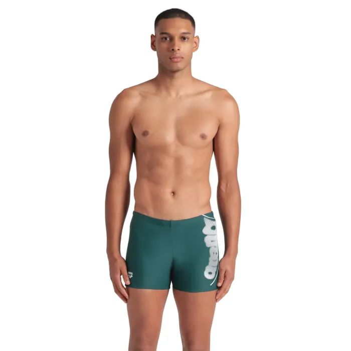Плавки Arena Bright Glare Swim Short 008941-601 зелений, білий 90 (3468337533931)