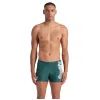 Плавки Arena Bright Glare Swim Short 008941-601 зелений, білий 90 (3468337533931)