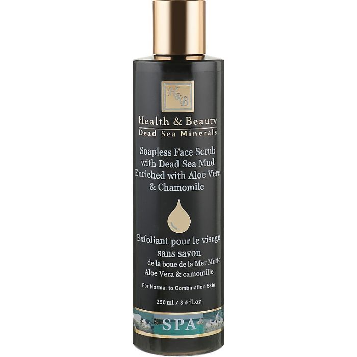 Пілінг для обличчя Health and Beauty З гряззю Мертвого моря 250 мл (7290014043978)