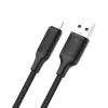 Дата кабель USB 2.0 AM to USB-C 1.0m black XO (NB265-AC.black) зображення 2