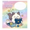 Зошит Школярик Kawaii Friends 12 аркушів коса лінія (012-3422C) зображення 4