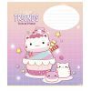 Зошит Школярик Kawaii Friends 12 аркушів коса лінія (012-3422C)