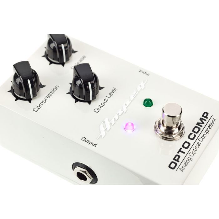 Педаль эффектов Ampeg Opto Comp Compressor изображение 6
