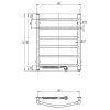 Полотенцесушитель Navin Камелія 480x800 (12-007130-4860) изображение 5