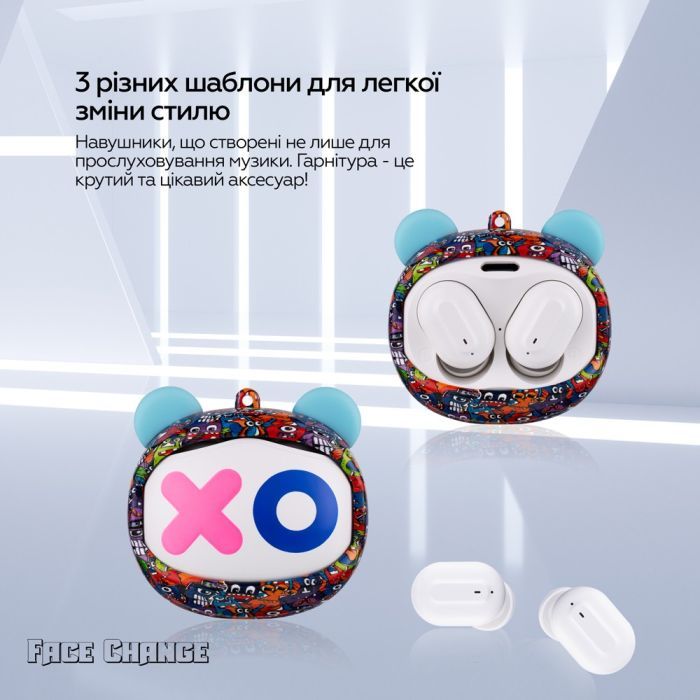 Наушники XoKo G05-face changing TWS Violet (G05-VIOT) изображение 3