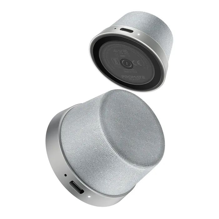Акустическая система Promate Punch 3 Вт Silver (punch.silver) изображение 2