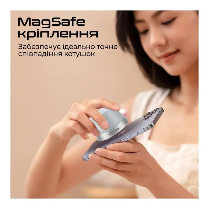 Акустическая система Promate Punch 3 Вт Silver (punch.silver) изображение 5
