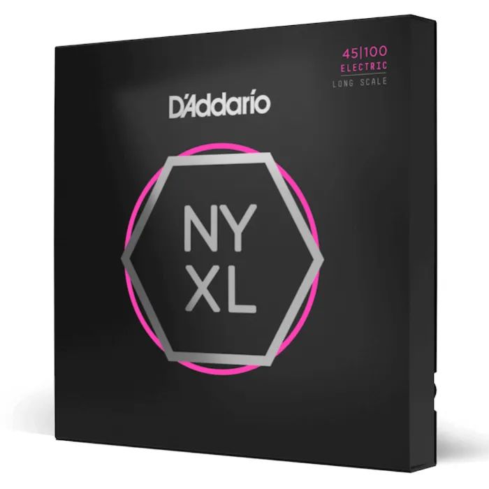 Струны для гитары D'Addario NYXL Bass Regular Light (45-100) (NYXL45100) изображение 2