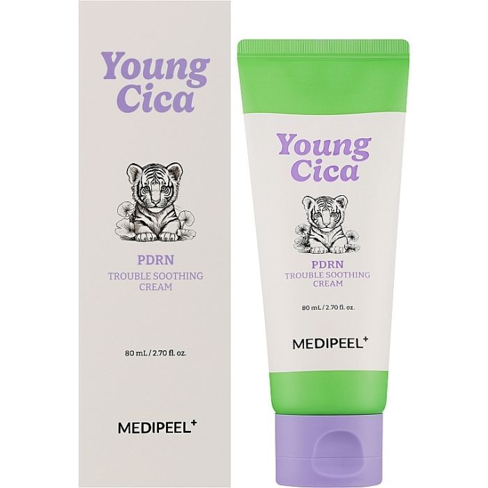 Крем для лица Medi-Peel Young Cica PDRN Trouble Soothing Cream 80 мл (8809941824315) изображение 2