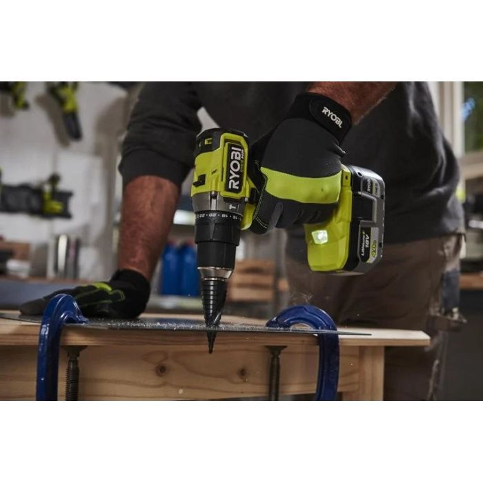 Шуруповерт Ryobi ONE+ HP RPD18C1-1C20G 18V, 1х2Ah, 60Нм, 450/1700об/мин, сумка (5133006525) изображение 2