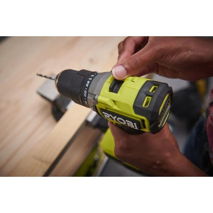 Шуруповерт Ryobi ONE+ HP RPD18C1-1C20G 18V, 1х2Ah, 60Нм, 450/1700об/мин, сумка (5133006525) изображение 3