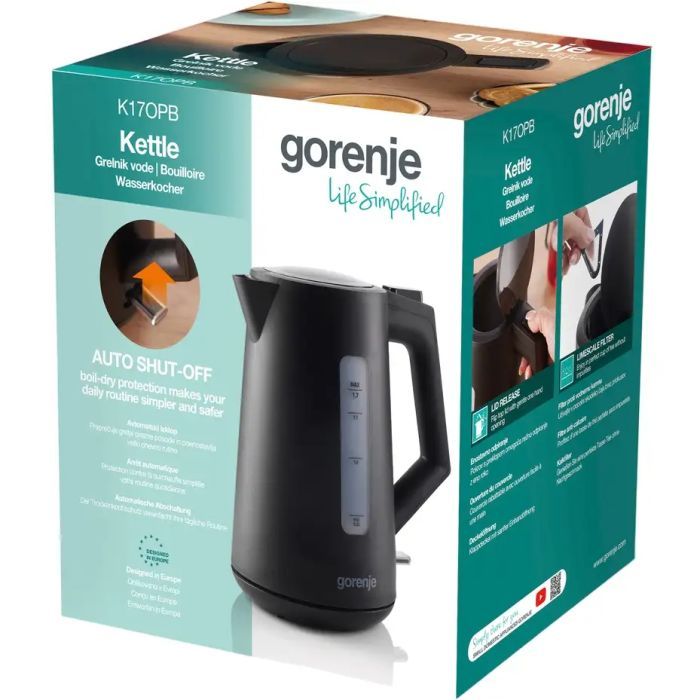 Електрочайник Gorenje K17OPB зображення 9
