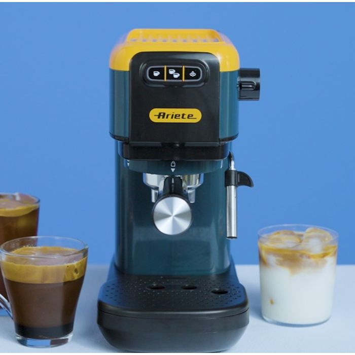 Рожковая кофеварка эспрессо Ariete 1399 Blue (00M139918AR0) изображение 4