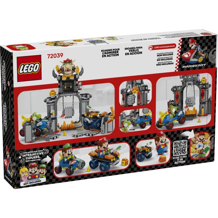 Конструктор LEGO Super Mario Mario Kart – Bowser та його замок (72039) зображення 8