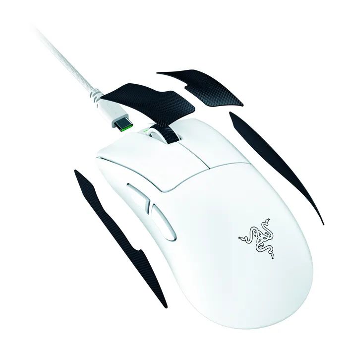 Мышка Razer DeathAdder V4 PRO Wireless/USB White (RZ01-05330200-R3G1) изображение 4