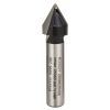 Фреза Bosch Professional пазовая V-образная V, Std, S8, D11, L14 60° (2.608.628.406) изображение 2