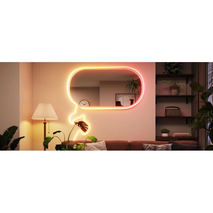 Світлодіодна стрічка Govee H61D3 Neon Rope Light 2, 3.0m, RGBIC, WI-FI/Bluetooth, white (H61D3301) зображення 7