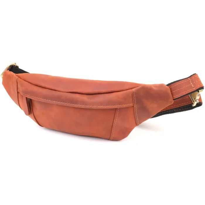 Сумка Shvigel Из натуральной кожи Рыжая (23122)