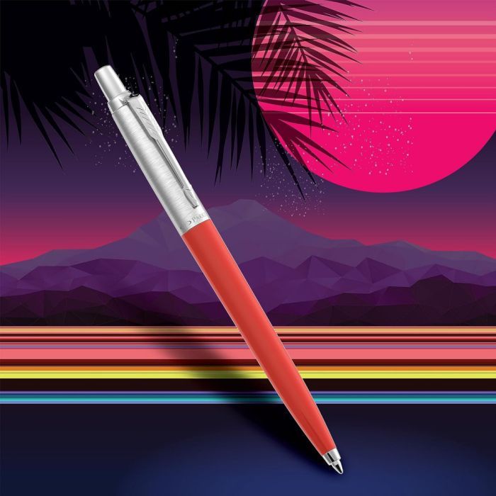Ручка кулькова Parker JOTTER 17 Originals 80s Vermilon CT BP + Indigo CT BP блістер (15 996_BRED_2597) зображення 2