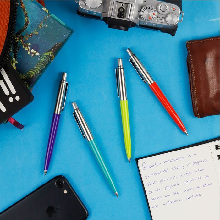 Ручка кулькова Parker JOTTER 17 Originals 80s Vermilon CT BP + Indigo CT BP блістер (15 996_BRED_2597) зображення 4