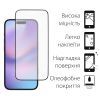 Стекло защитное Dengos iPhone 17 Black 2 pcs (DG-TG2P-83) изображение 2
