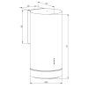 Витяжка кухонна Interline TUBE S BL A/60/T зображення 12