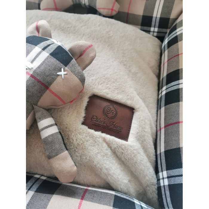 Лежак для тварин Chloe's Home Дублін S коричневий (CLH4036) зображення 2