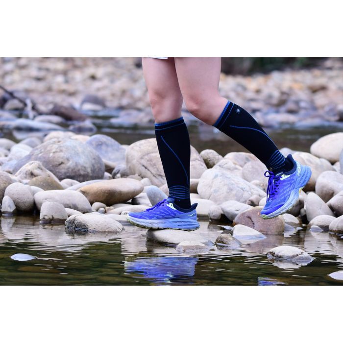 Водонепроницаемые носки Dexshell Longlite Socks 2.0, блакитні смужки M (39-42) (DS72506JBB-M) изображение 7