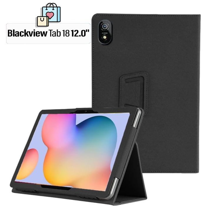 Чехол для планшета BeCover Slimbook Blackview Tab 18 12.0" Black (713716)