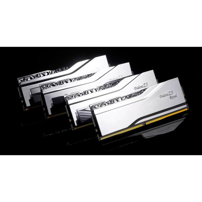 Модуль пам'яті для комп'ютера DDR5 32GB (2x16GB) 6400 MHz Trident Z5 Royal Silver G.Skill (F5-6400J3239G16GX2-TR5S) зображення 6