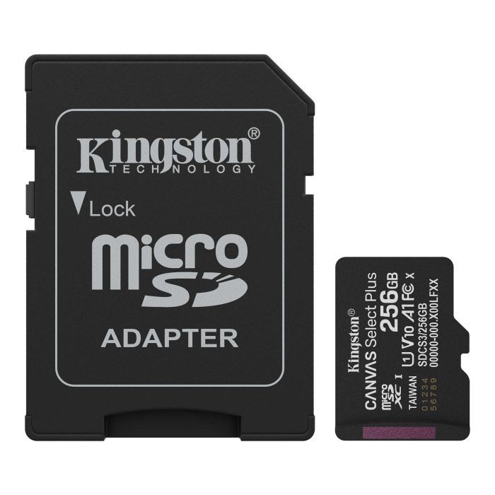Карта пам'яті Kingston 64GB microSDXC class 10 UHS-I V10 A1 Canvas Select Plus (SDCS3/64GB)