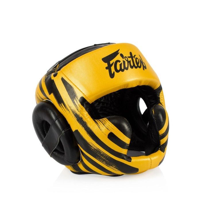 Боксерский шлем Fairtex HG16 Gold L (HG16_L_Gold) изображение 2