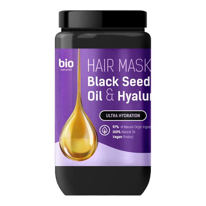 Маска для волос Bio Naturell Black Seed Oil & Hyaluronic Acid 946 мл (4820168434099)