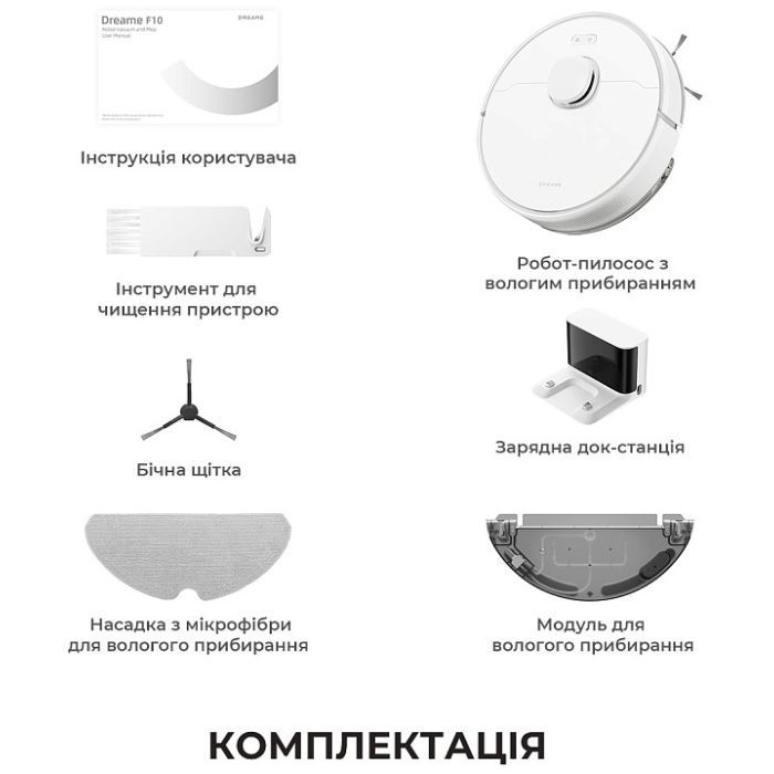 Пылесос Dreame F10 White (RLF11SA) изображение 7