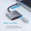 Концентратор ColorWay USB-C 3-in-1 USB 3.0 + HDMI 4K + USB-C PD100W (CW-HUB08) зображення 9