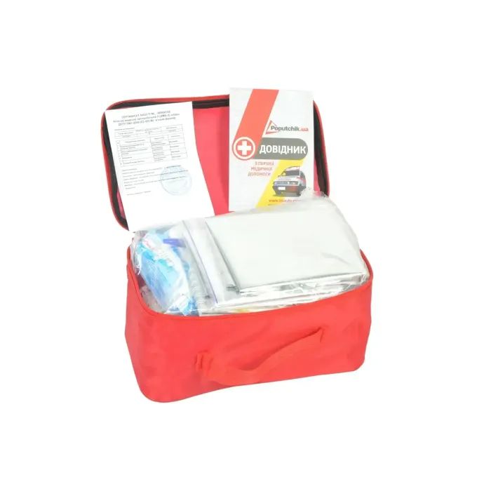 Автомобільна аптечка Poputchik 02-090-М зображення 4
