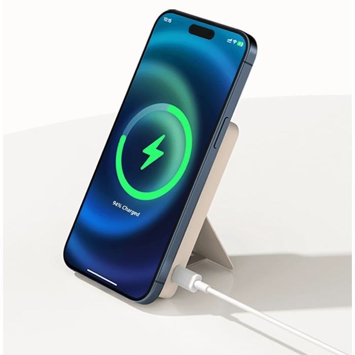 Батарея універсальна Xiaomi 6000mAh 15W Magnetic Power Bank GL white (BHR9074GL) зображення 10