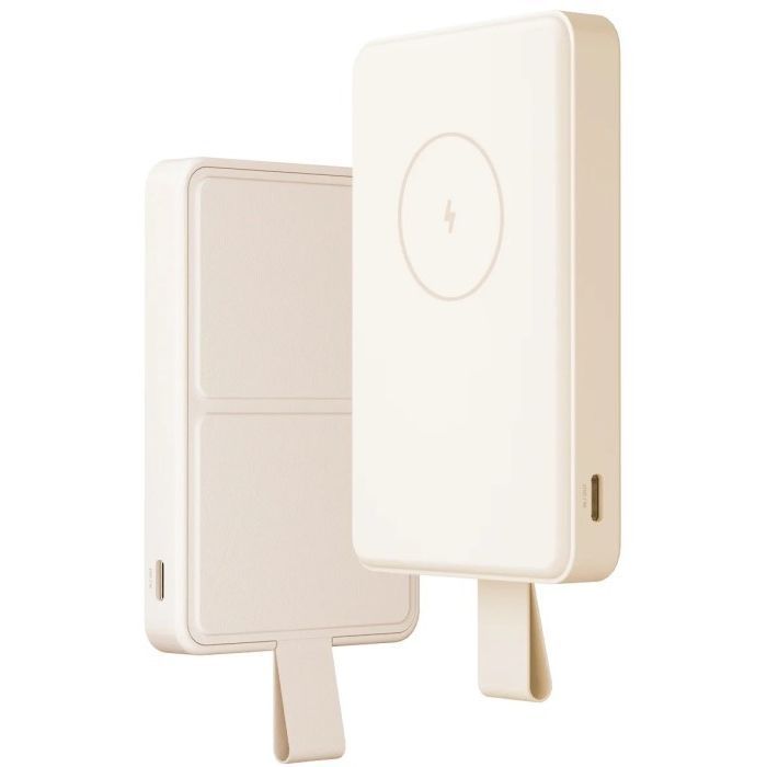 Батарея універсальна Xiaomi 6000mAh 15W Magnetic Power Bank GL white (BHR9074GL) зображення 3